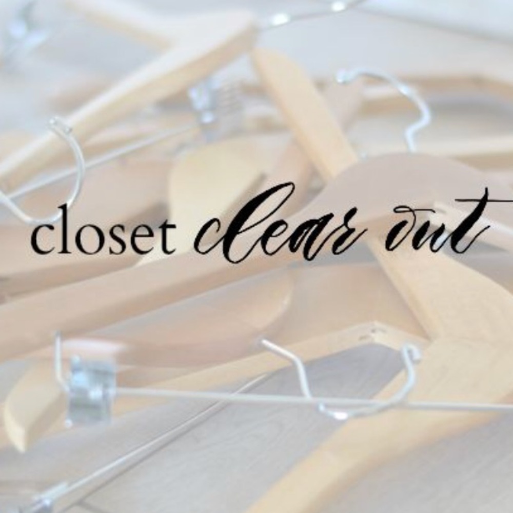 Closet Clear Out